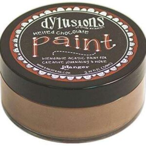 Ranger - Dyan Reaveley - Dylusions - Paint - Melted Chocolate