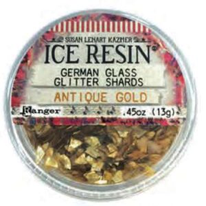 Ranger - Ice Resin Glass Shards - Antique Gold