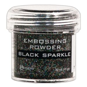 Ranger - Embossing Powder - Black Sparkle