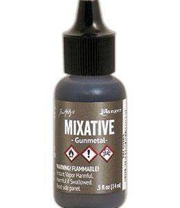 Ranger - Tim Holtz - Alcohol Ink - Mixative - Gunmetal