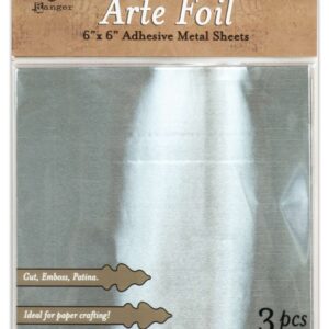 Ranger - Vintaj - Arte Foil Sheets - Silver (6" x  6")