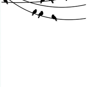 Darice - Embossing Folder - Birds on Wire