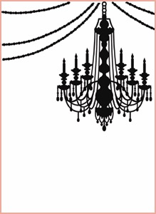 Darice - Embossing Folder - Chandelier