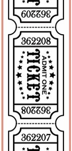 Darice - Embossing Folder - Border Folder - Ticket
