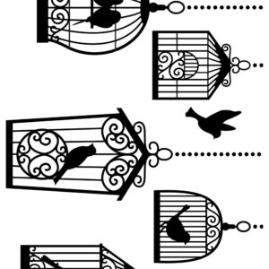 Darice - Embossing Folder - Birdcages