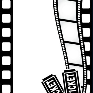 Darice - Embossing Folder - Movie Theme