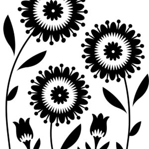 Darice - Embossing Folder - Floral Trio