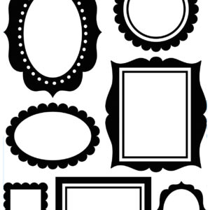 Darice - Embossing Folder - Wall Frames