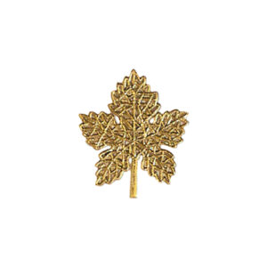 Gary Burlin - Embossed Colored Foils - Maple Leaf