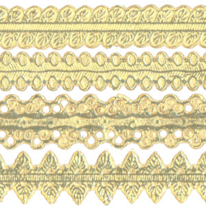 Gary Burlin - Embossed Colored Foils - Ribbon