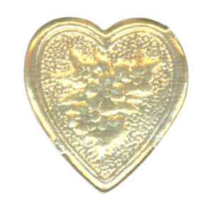 Gary Burlin - Embossed Colored Foils - Mini Heart