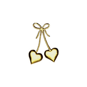 Gary Burlin - Embossed Colored Foils - Bow Hearts