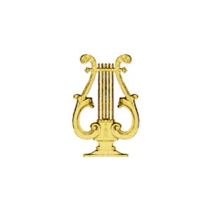 Gary Burlin - Embossed Colored Foils - Lyre