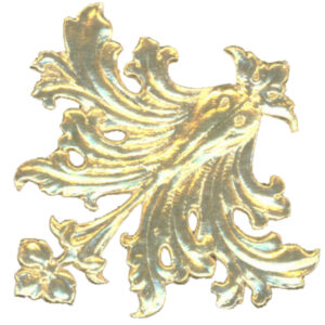 Gary Burlin - Embossed Colored Foils - Filigree Corner