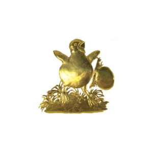 Gary Burlin - Embossed Colored Foils - Large Chick & Eggs