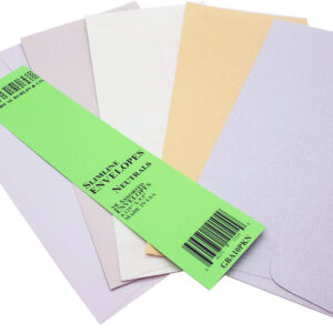 A10 Slimline Envelopes - Neutrals - 1 Pack