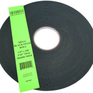Gary's Giant Foam Roll - Black (1/4" x 36yd)