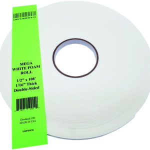 Gary's Giant Foam Roll - White (1/2" x 36yd)