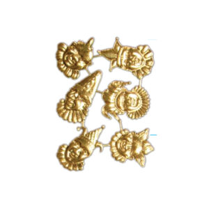 Gary Burlin - Embossed Colored Foils - Clowns & Jesters