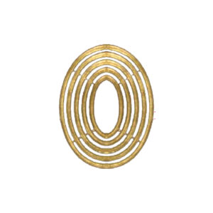 Gary Burlin - Embossed Colored Foils - Oval Frame Set