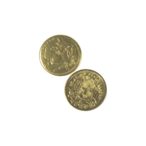 Gary Burlin - Embossed Colored Foils - Gold Coins