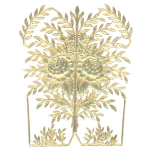 Gary Burlin - Embossed Colored Foils - Art Deco Floral