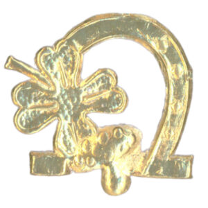 Gary Burlin - Embossed Colored Foils - Horseshoe Clover