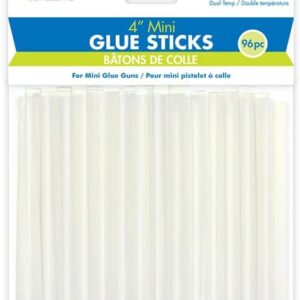 MultiCraft - CraftMedley - 4" Mini Glue Sticks (96 Pieces)