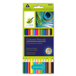 Multicraft - Color Factory - Colored Pencils (Premium Bright Color Assortment)