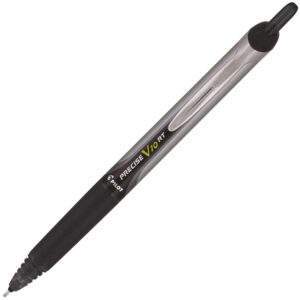 Pilot - Precise - V10 - Retractable Rolling Ball Pen - Bold - Black