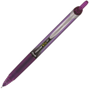 Pilot - Precise - V10 - Retractable Rolling Ball Pen - Bold - Purple
