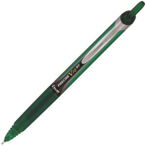 Pilot - Precise - V10 - Retractable Rolling Ball Pen - Bold - Green