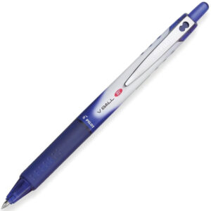 Pilot - VBALL - Retractable Rolling Ball Pen - Extra Fine - Blue
