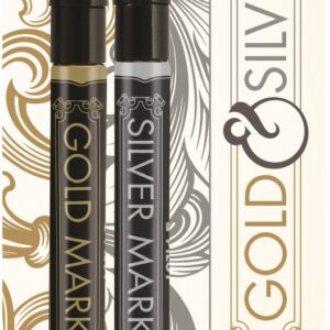 Pilot - Metallic Paint Marker - 2 Pack (Extra Fine Gold & Silver)