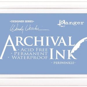 Ranger - Wendy Vecchi - Archival Ink - Pad - Periwinkle