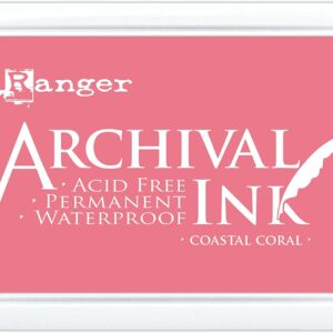 Ranger - Archival Ink - Pad - Coastal Coral