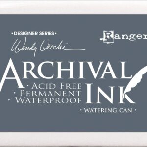Ranger - Wendy Vecchi - Archival Ink - Pad - Jumbo - Watering Can