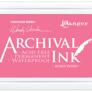 Ranger - Wendy Vecchi - Archival Ink - Pad - Rosey Posey