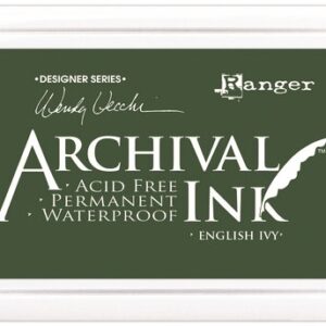 Ranger - Wendy Vecchi - Archival Ink - Pad - English Ivy