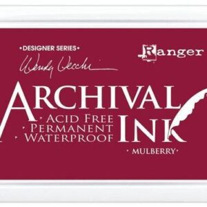 Ranger - Wendy Vecchi - Archival Ink - Pad - Mulberry