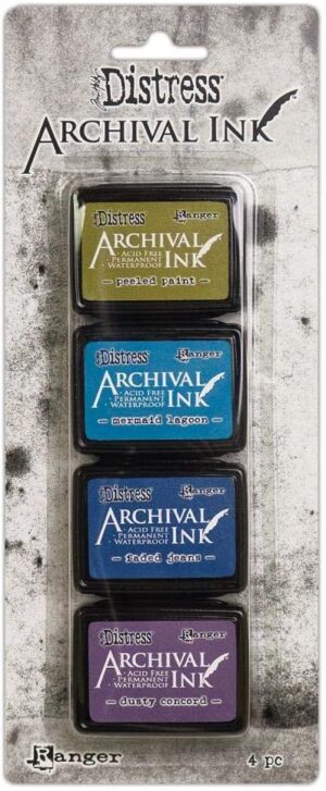 Ranger – Tim Holtz – Distress Archival Mini Ink Kit #2 | Cleveland Art ...