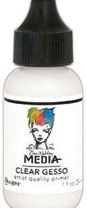Ranger - Dina Wakley - Media - Gesso - Clear (1oz)