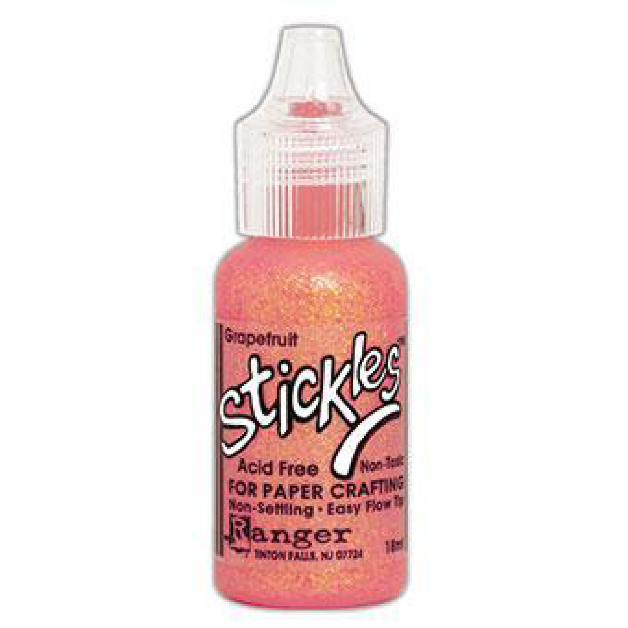 Ranger - Stickles Glitter Glue - Grapefruit