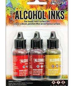 Ranger - Tim Holtz  -Alcohol Ink Kit - Orange/Yellow Spectrum