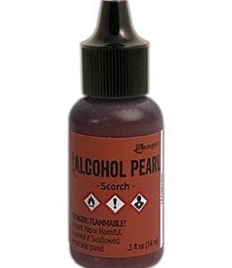 Ranger - Tim Holtz - Alcohol Pearls - Scorch