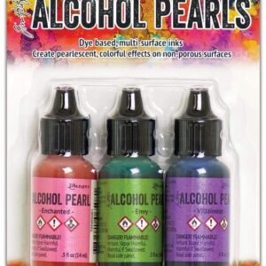 Ranger - Tim Holtz - Alcohol Pearls - Kit 3 (Enchanted, Envy, Villainous)