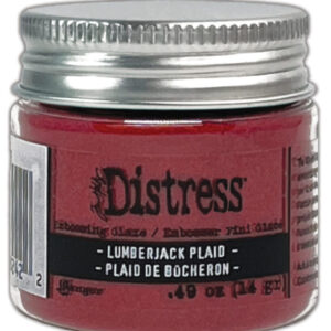 Ranger - Tim Holtz - Distress - Embossing Glaze - Lumberjack Plaid