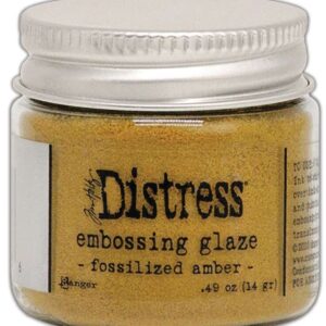 Ranger - Tim Holtz - Distress - Embossing Glaze - Fossilized Amber