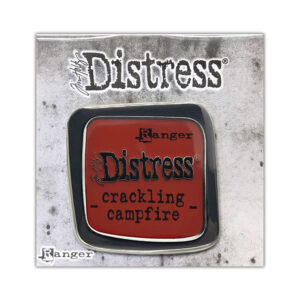Ranger - Tim Holtz - Distress Enamel Pin - Crackling Campfire