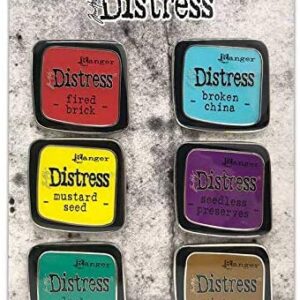 Ranger - Tim Holtz - Distress Enamel Pin Set #2